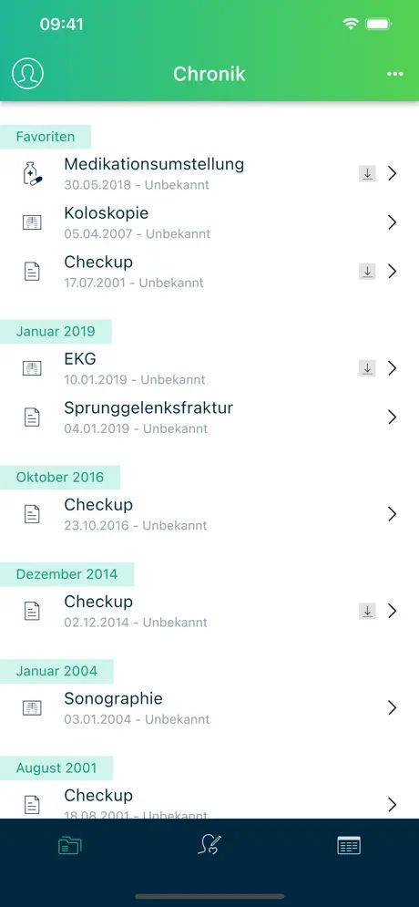phellow-App – Chronik der Akte